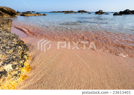 Elafonissi Beach on Crete, Greece 23613401