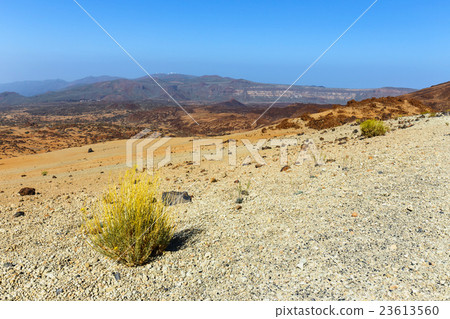 Volcanic bombs on Montana Blanca, Spain 23613560