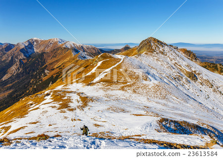 Winter view of High Tatra Mountains, Poland 23613584