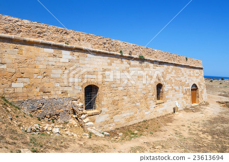 Venetian fortress Fortezza in Rethymno on Crete Venetian fortress Fortezza in Rethymno on Crete 23613694