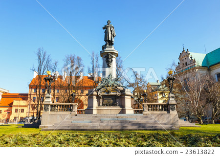 Adam Mickiewicz monument in Warsaw 23613822