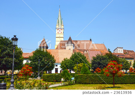 Medias, medieval city in Transylvania, Romania Medias, medieval city in Transylvania, Romania 23613936