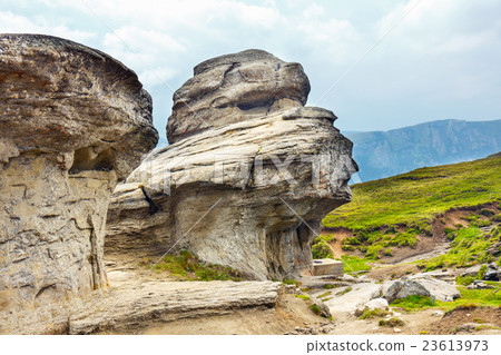 rocky structures in Bucegi Mountains, Romania rocky structures in Bucegi Mountains, Romania 23613973