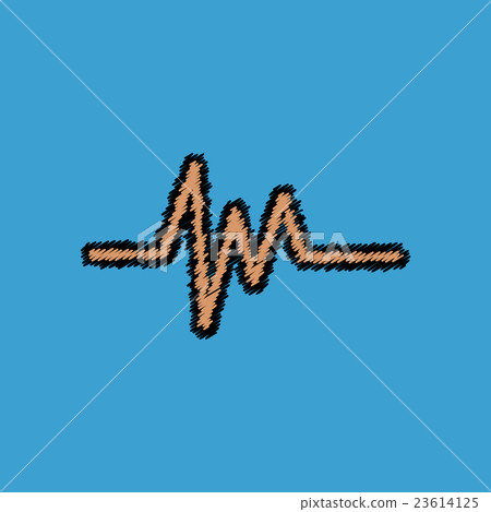 flat vector icon design collection sound and audio - Stock Illustration ...