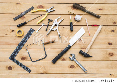 tools with wooden tools with wooden 23614517