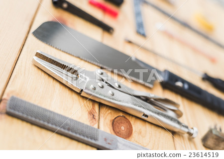 tools with wooden tools with wooden 23614519