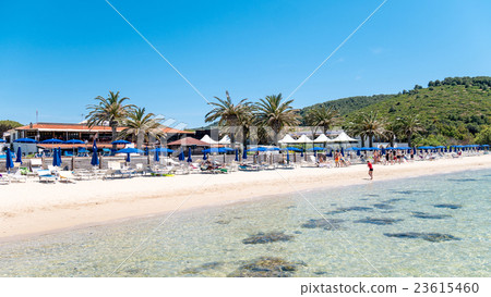 People are on summer at the beach People are on summer at the beach 23615460