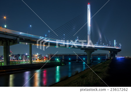 豎琴橋的夜景 豎琴橋的夜景 23617262