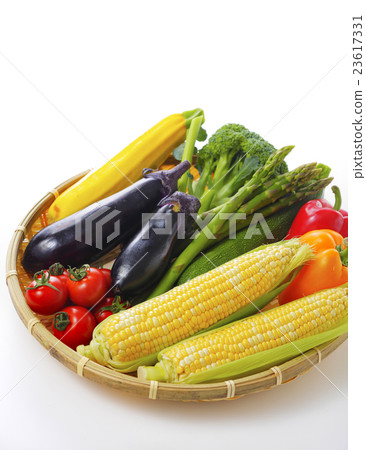 夏季蔬菜組圖像 夏季蔬菜組圖像 23617331