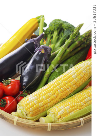 Summer vegetable group image Summer vegetable group image 23617333