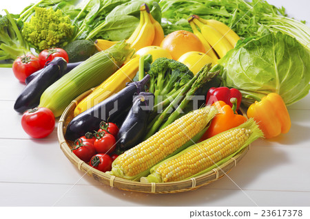 Image of a group of vegetables 23617378