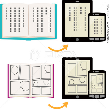 書籍和漫畫的電子書轉換 23617582