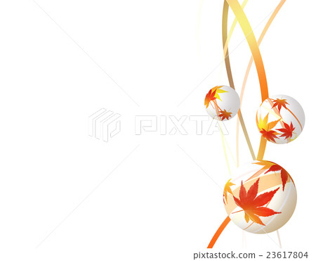 Japanese Pattern Maple - Stock Illustration [23617804] - PIXTA