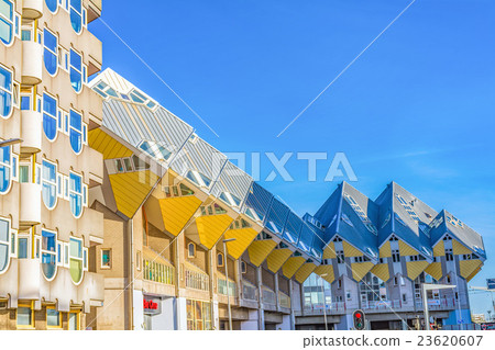 立方體房子在鹿特丹，荷蘭 23620607