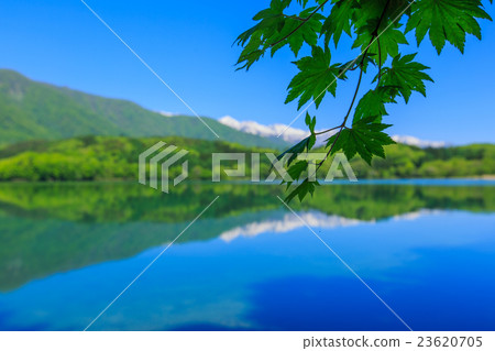 青木湖和雪山4 23620705