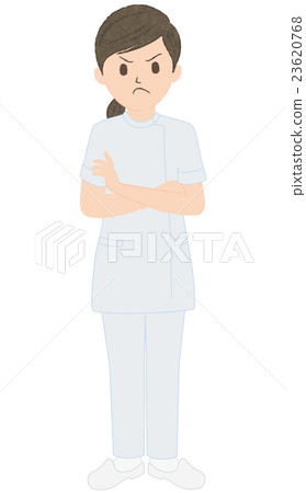 An angry nurse 23620768
