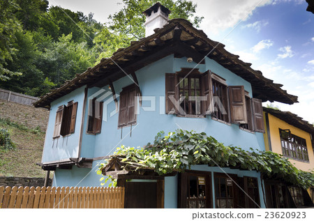 Old houses in the Etar Museum, Bulgaria Old houses in the Etar Museum, Bulgaria 23620923