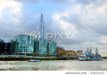 Stock image of River Thames, London, UK.. Stock image of River Thames, London, UK.. 23622227