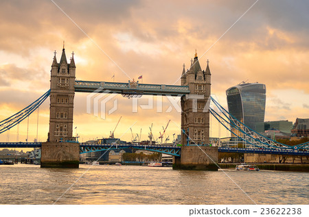 Tower Bridge in London, UK.. 23622238