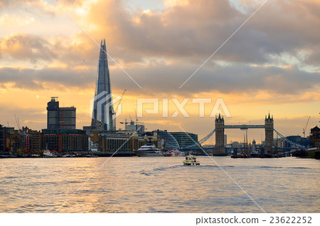 Stock image of River Thames, London, UK.. Stock image of River Thames, London, UK.. 23622252