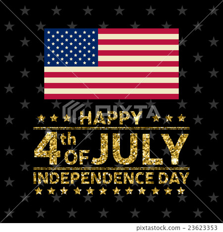 glitter independence day pattern