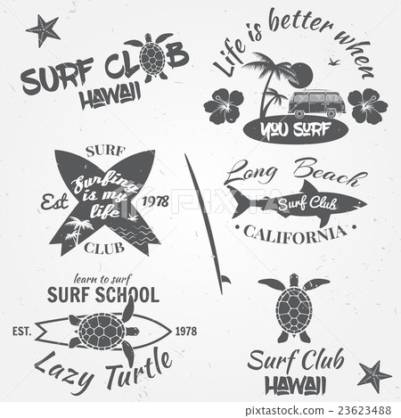 Set of retro vintage badges and labels.  23623488