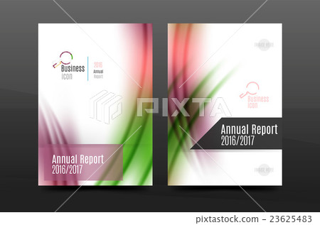 A4 size annual report business flyer cover 23625483