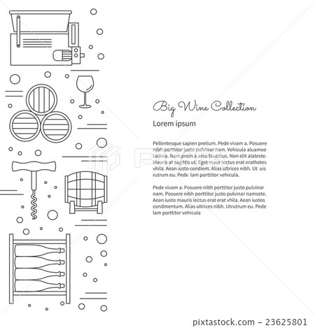 Winemaking, wine tasting graphic design concept Winemaking, wine tasting graphic design concept 23625801