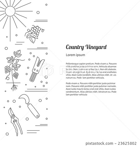 Winemaking, wine tasting graphic design concept 23625802