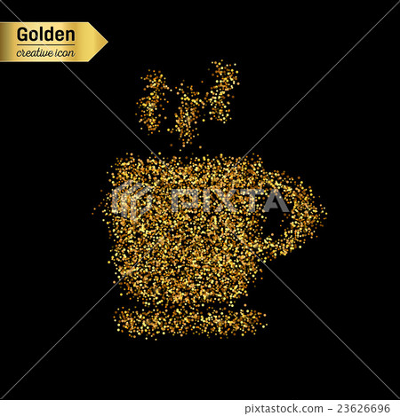 Gold glitter vector object Gold glitter vector object 23626696