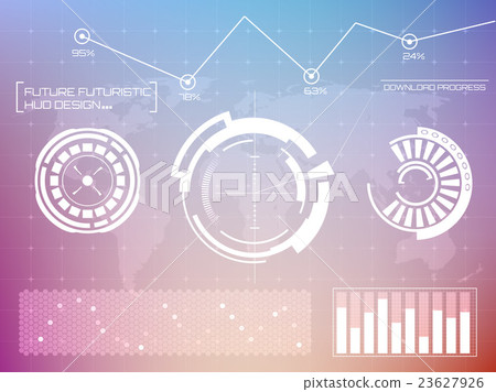 Abstract future, concept vector futuristic virtual Abstract future, concept vector futuristic virtual 23627926