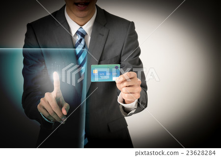 Touch panel operation, image of fingerprint authentication 23628284