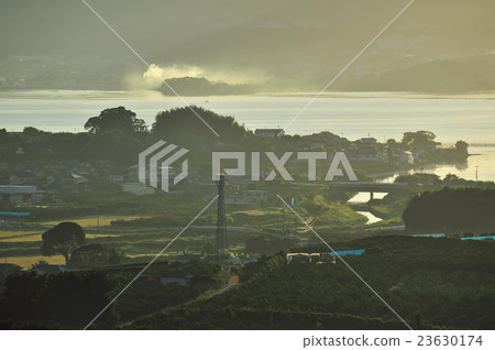 Oku Hamana Lake Mandarin Orange Field 23630174