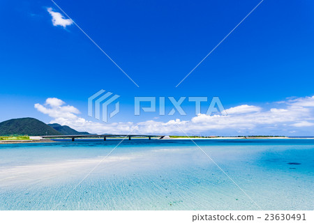 海，景觀，海景，沖繩。 23630491