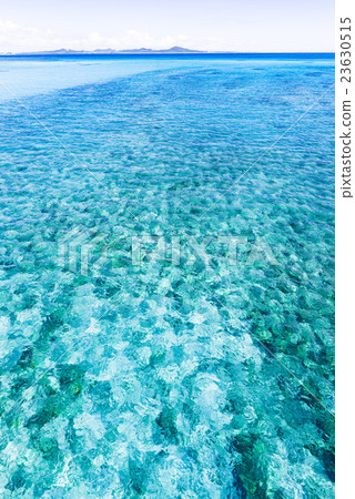 Sea, landscape, seascape, Okinawa. 23630515