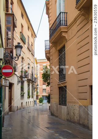 Street in the old town 23630559