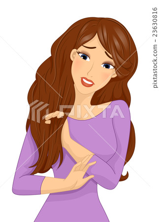 Girl Problems Tangled Hair Stock Illustration 23630816 Pixta