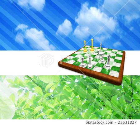 Chess pieces on chess board Chess pieces on chess board 23631827