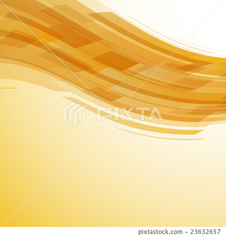 Abstract yellow wave technology background 23632657