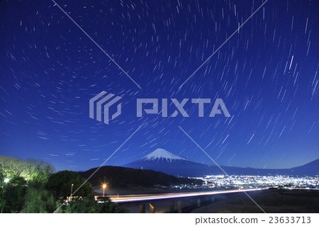富士山和星星之路 23633713