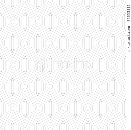 Seamless Abstract Vector Pattern With Hexagons Seamless Abstract Vector Pattern With Hexagons 23635311
