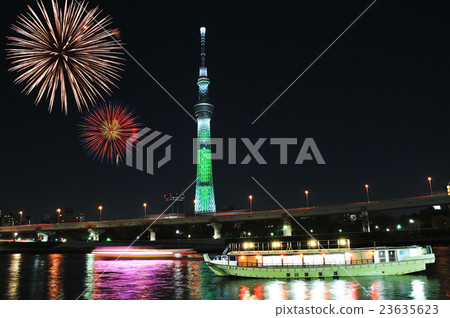 煙花和天空樹 23635623
