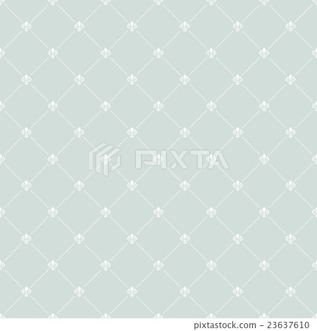 Seamless Vector Pattern With Royal Lily Seamless Vector Pattern With Royal Lily 23637610
