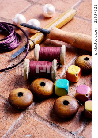 Needlework and beads Needlework and beads 23637621
