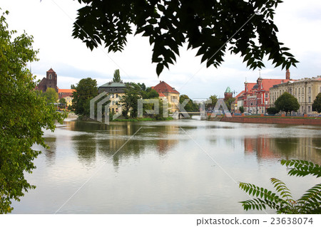 Cathedral Island in the morning, Wroclaw Cathedral Island in the morning, Wroclaw 23638074