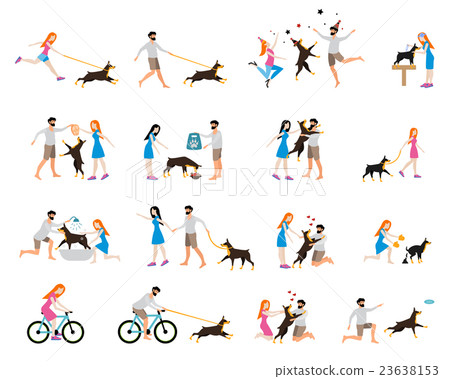 Professional dog walking. Professional dog walking. 23638153