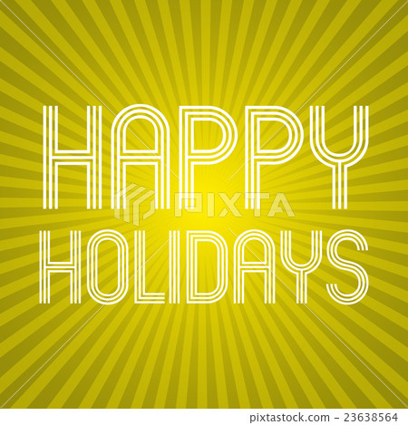 yellow shadow abstract design happy holidays   23638564