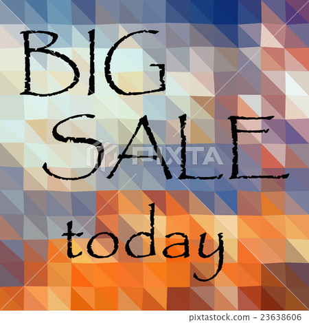 colorful low polygonal triangles pattern  23638606