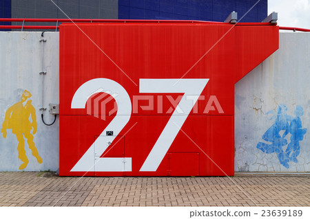 大阪港的潮汐門 23639189