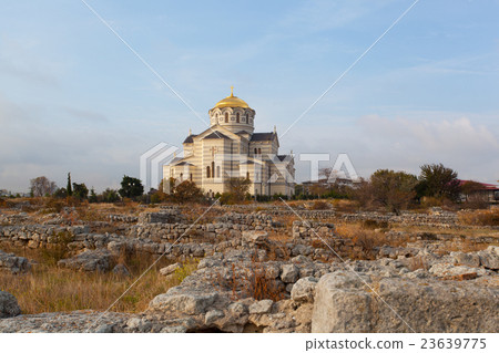 Vladimirsky Cathedral in Chersonese, Sevastopol Vladimirsky Cathedral in Chersonese, Sevastopol 23639775